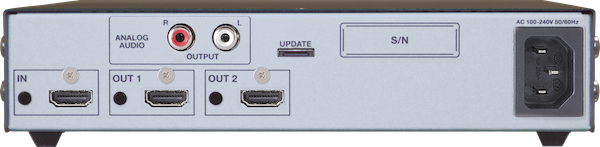 IDK VAC-2000UHD 4K@60 HDMI Distribution Amplifier, 1 Input & 2 Outputs