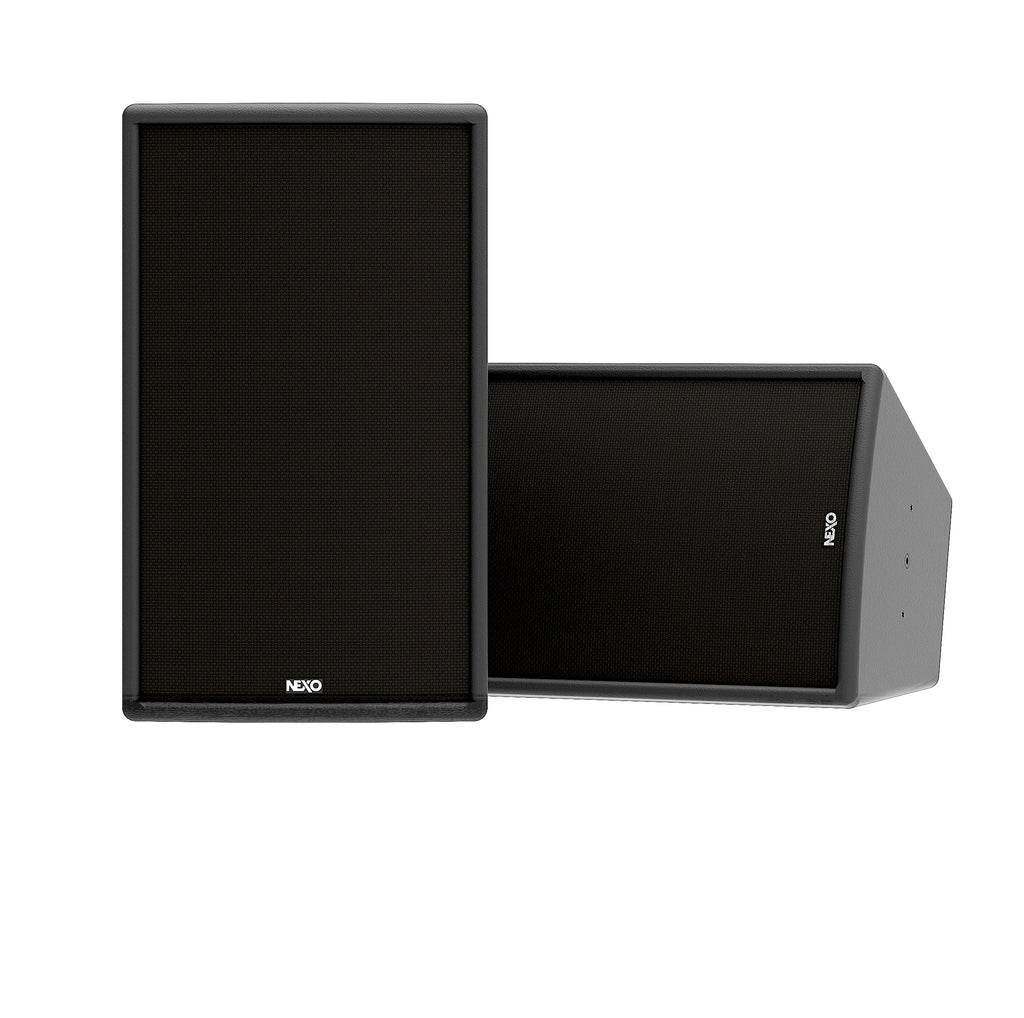 NEXO ePS8 installation speaker, front view and horizontal orientation