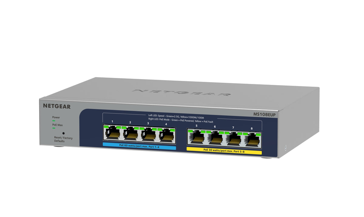 Netgear MS108EUP Multi-Gigabit Switch