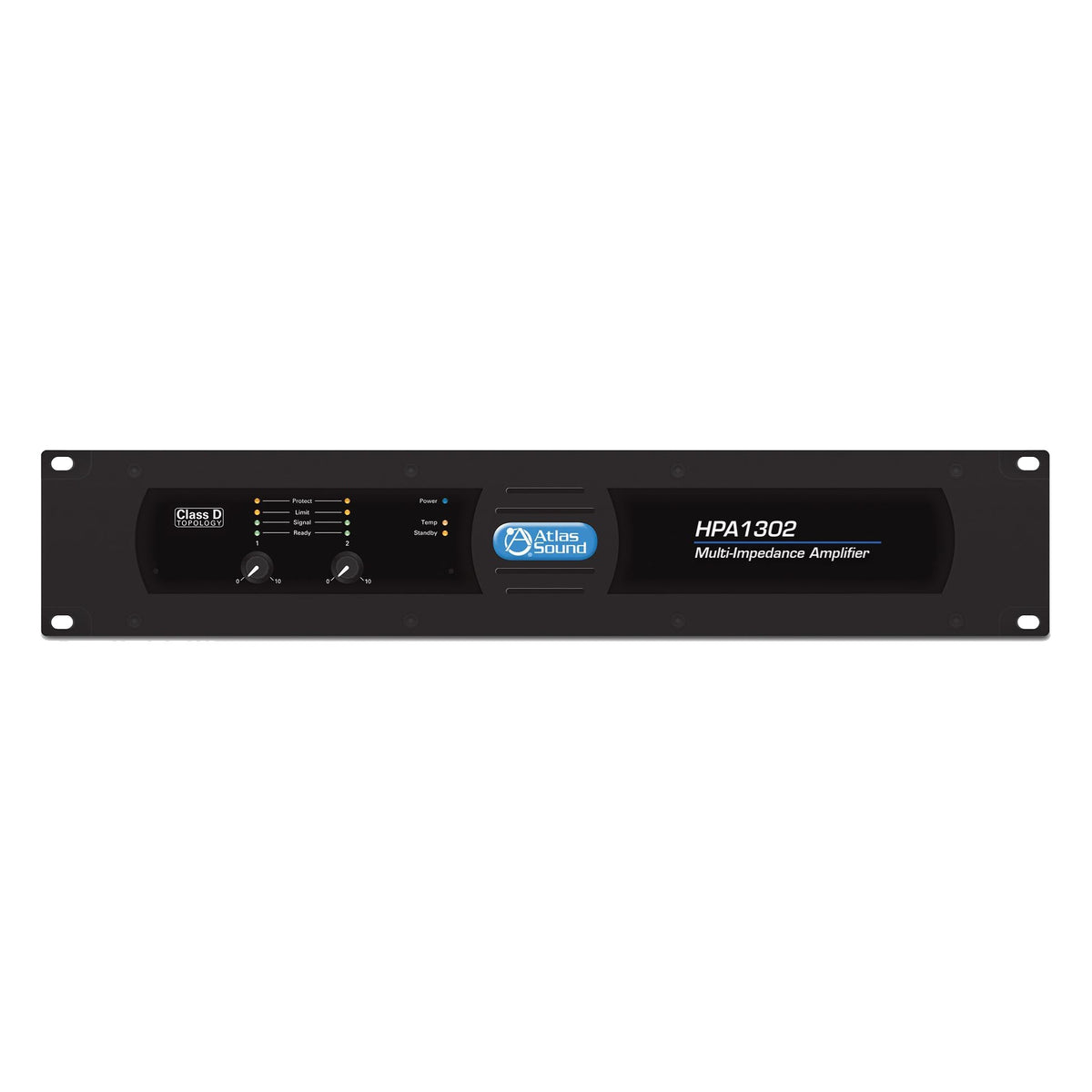 AtlasIED HPA1302 1300W HPA Series Dual Channel Commercial Amplifier