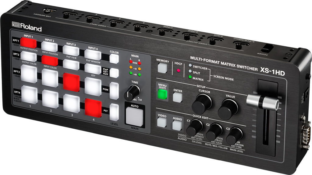Roland XS-1HD 4×4 Multi-Format Matrix Switcher