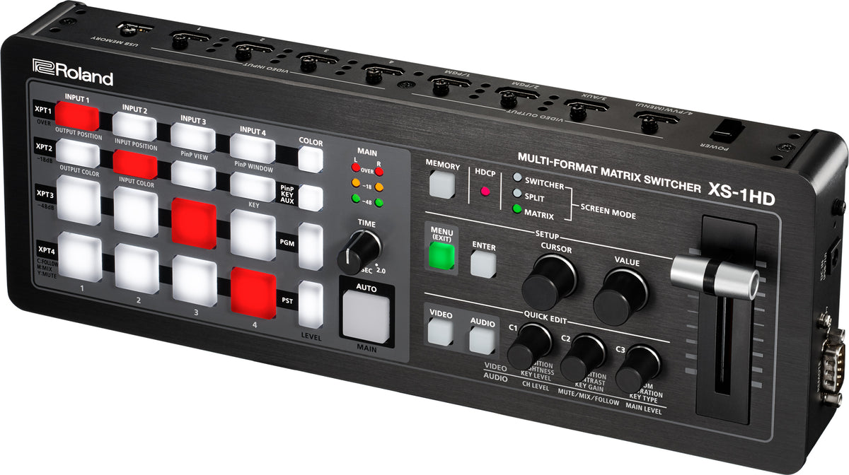 Roland XS-1HD 4×4 Multi-Format Matrix Switcher