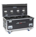 JB Flight Case for 4 X Sparx12 Amptown SIP foam