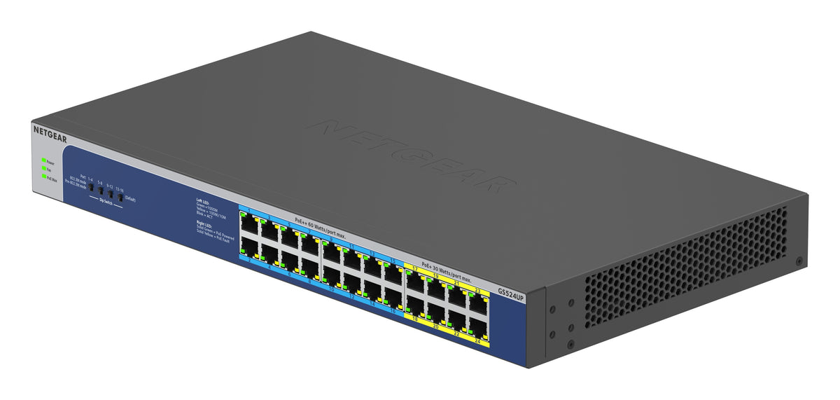 Netgear GS524UP 24-Port Switch PoE++ (480W)