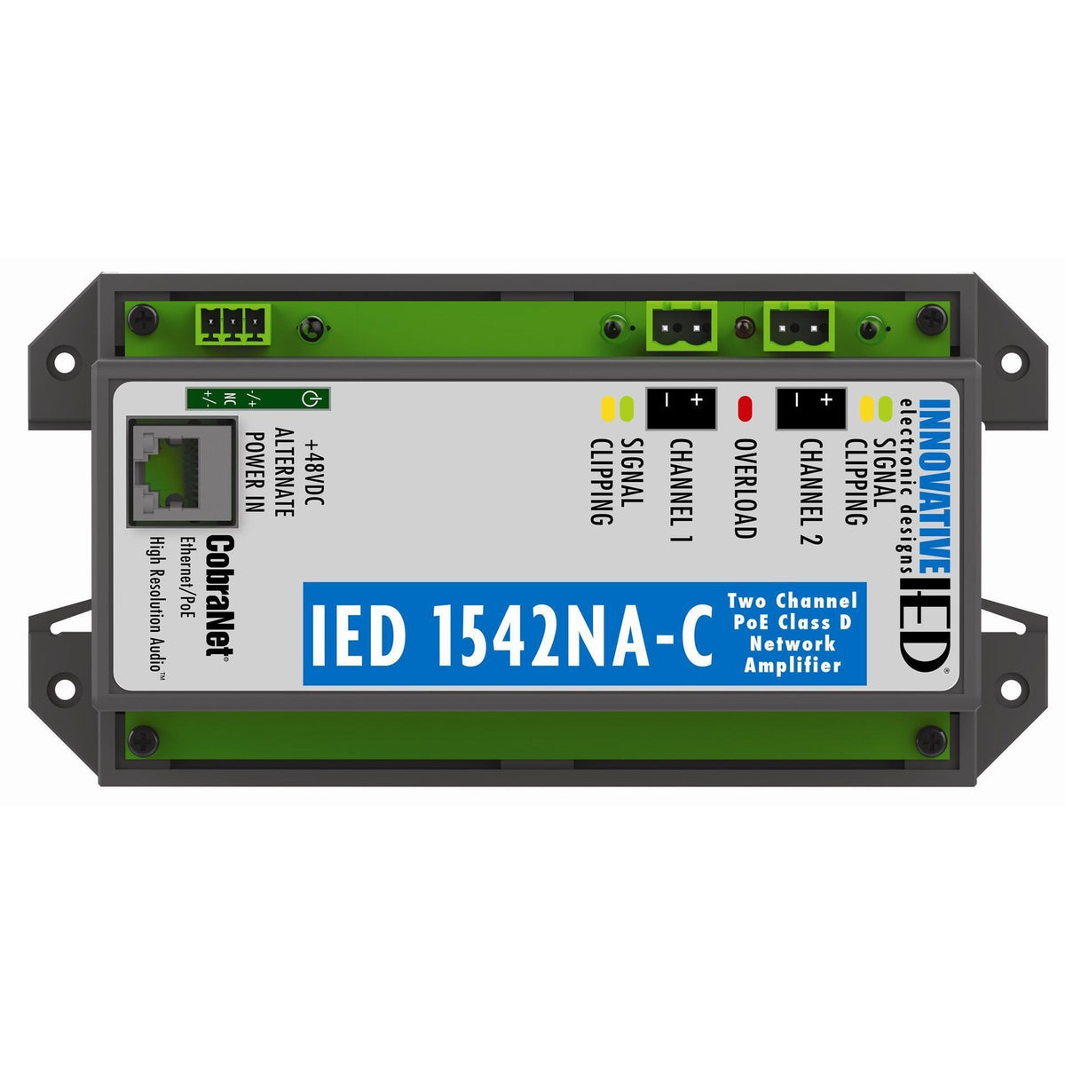 AtlasIED IED1542NA-C IED1542NA-C PoE Amplifier with CobraNet® Network Audio