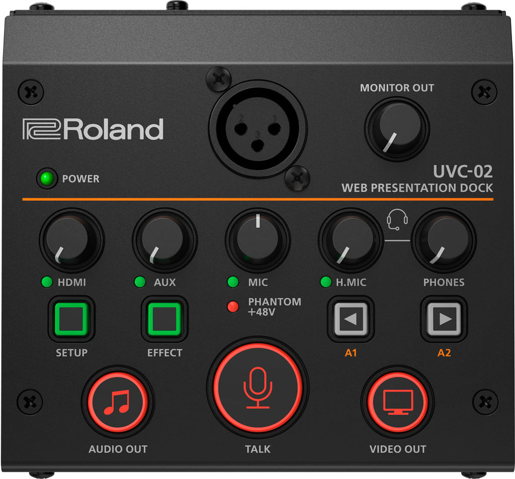 Roland UVC-02 USB Video Interface for HDMI Cameras and Microphones Livestreaming