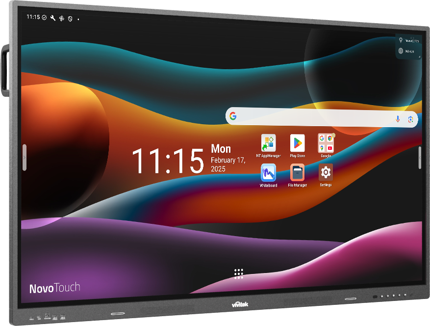 Vivitek EK657i NovoTouch 65-inch 4K-UHD Wall Mount