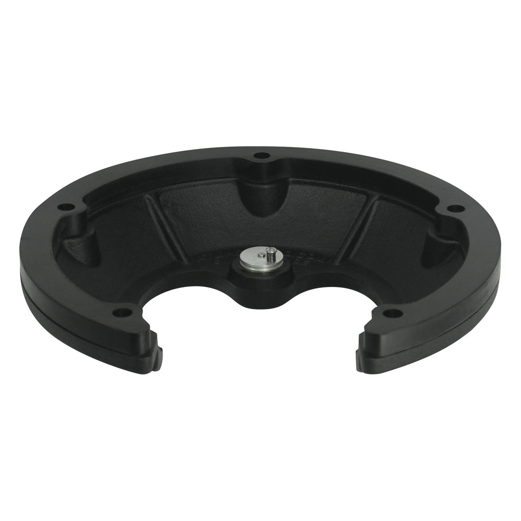 AtlasIED SMS20BIR Heavy Duty Mic Stand with Isolation Ring, Ebony