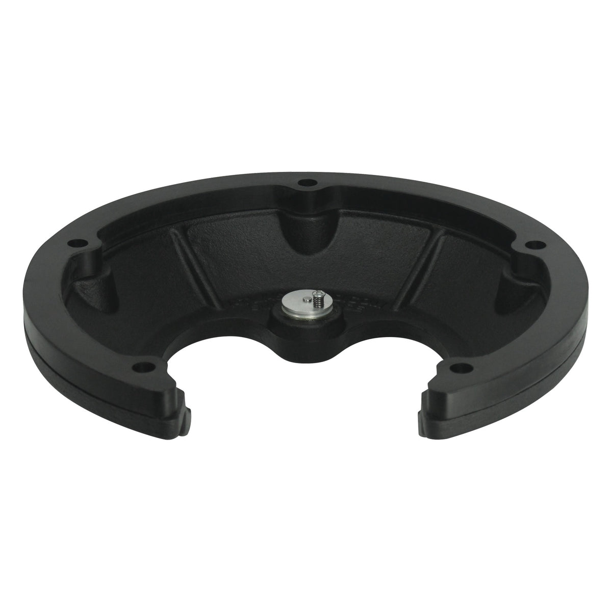 AtlasIED SMS20BIR Heavy Duty Mic Stand with Isolation Ring, Ebony