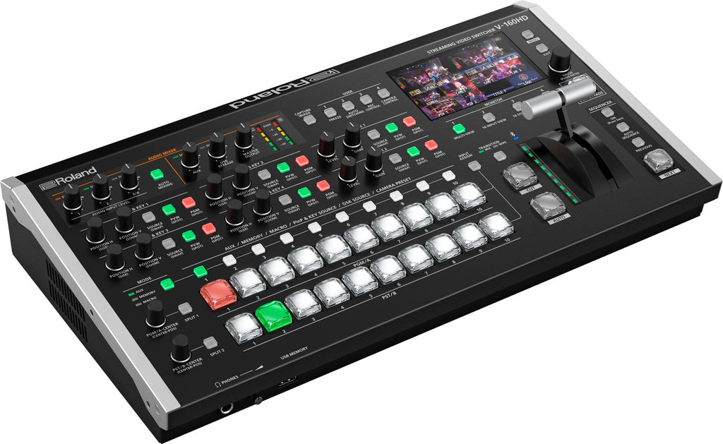 Roland V-160HD Hybrid 16-Channel Video Switcher with Streaming and Multiview
