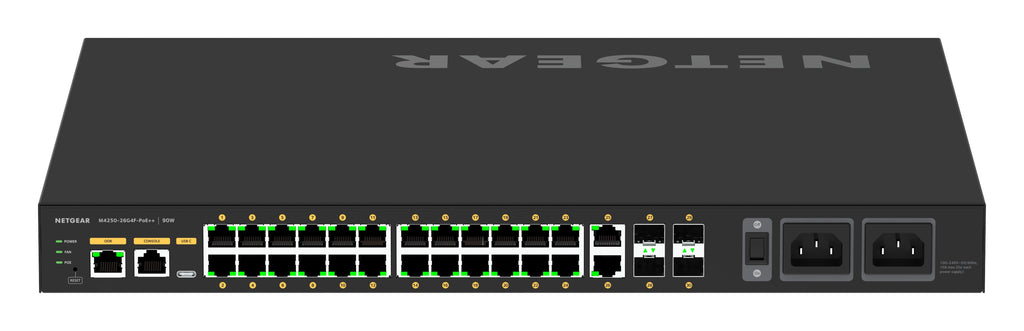 Netgear M4250-26G4F-PoE++ Managed Switch