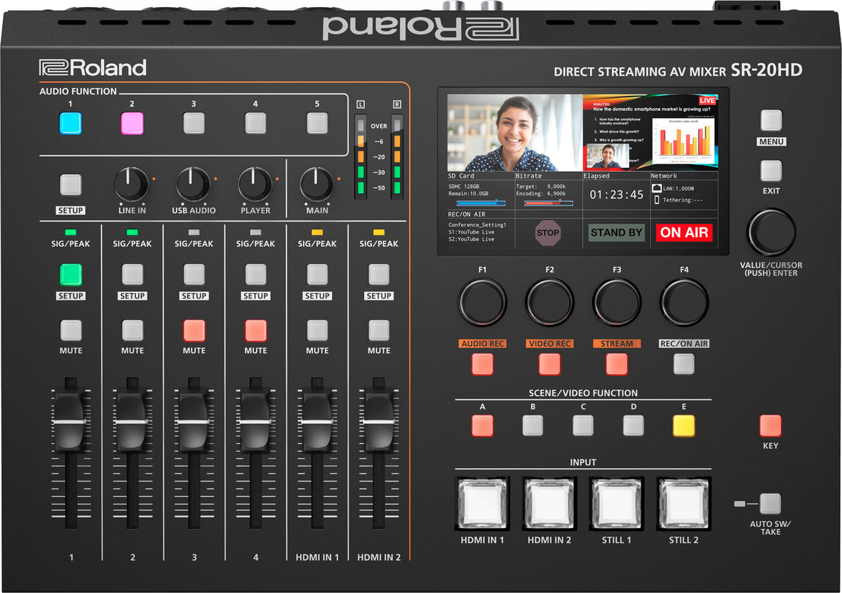 Roland SR-20HD Direct Streaming AV Mixer