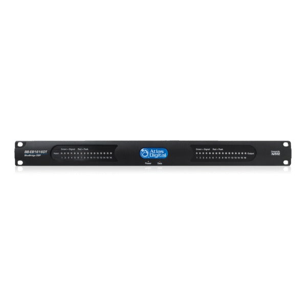 AtlasIED BB-EB1616DT BlueBridge Expansion I/O Box with Dante