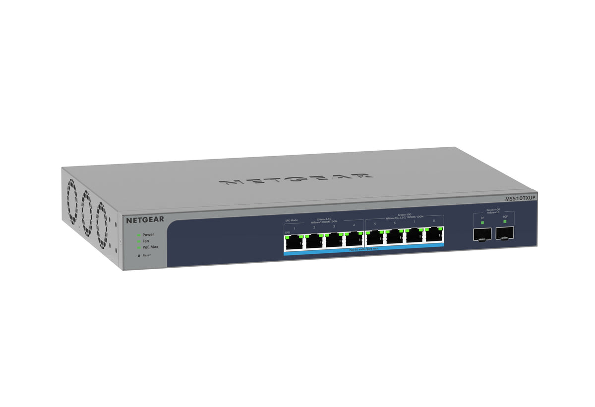 Netgear MS510TXUP Multi-Gigabit PoE++ Switch