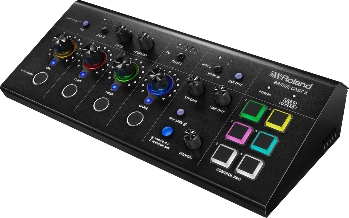 Roland BRIDGECAST-X Dual Bus Streaming Mixer and Video Capture