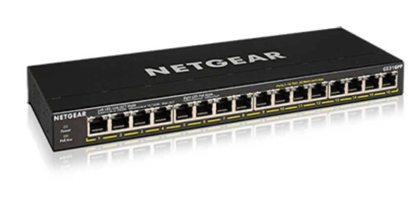 Netgear GS316PP 16-Port Switch FlexPoE (183W)