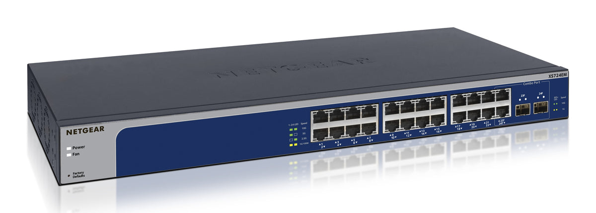 Netgear XS724EM 24-Port 10G Managed Switch