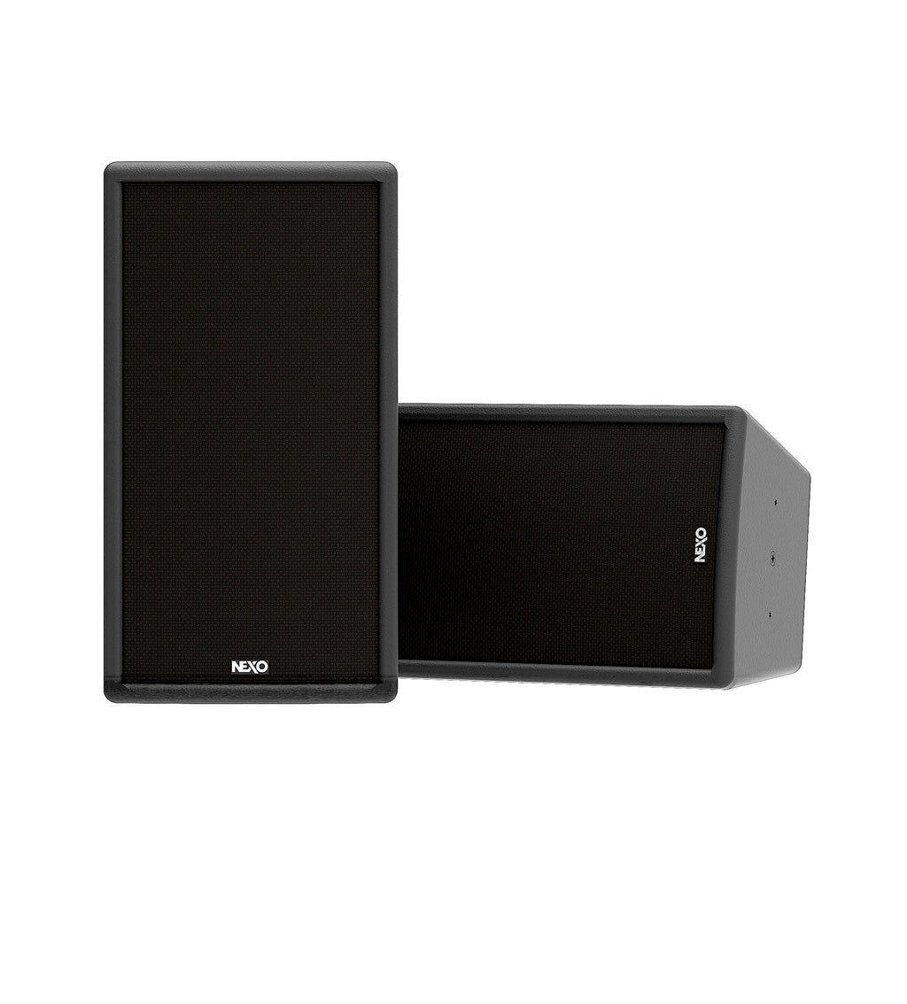 NEXO ePS6 installation speaker, front view and horizontal orientation