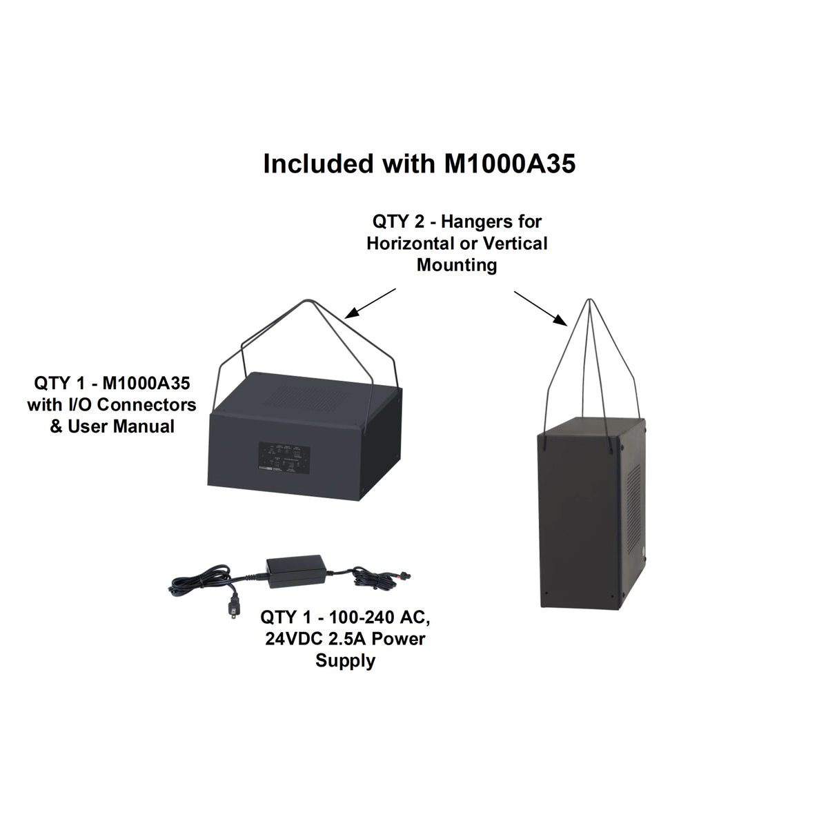 AtlasIED M1000A35 8" Office Sound Masking Speaker System For Speech Privacy