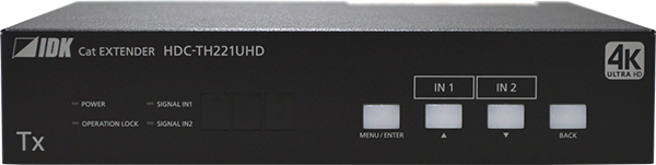IDK HDC-TH221UHD 4K@60 HDBaseT Transmitter 2 Inputs 3 Outputs