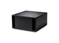 NEXO IDS110 low-profile subwoofer, installation version, angled front view