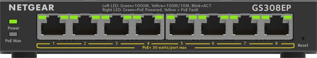 Netgear GS308EP 8-Port Switch