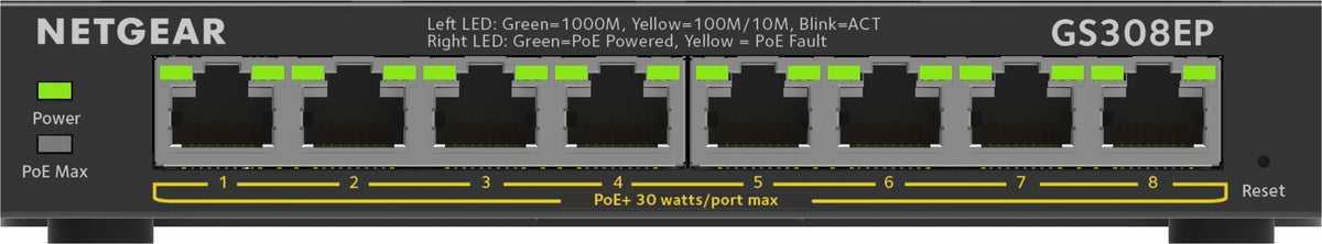 Netgear GS308EP 8-Port Switch