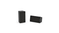 NEXO ePS6 installation speaker in black, upright and horizontal