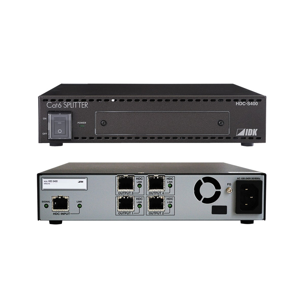 IDK HDC-S400 HDBaseT Distribution Amplifier