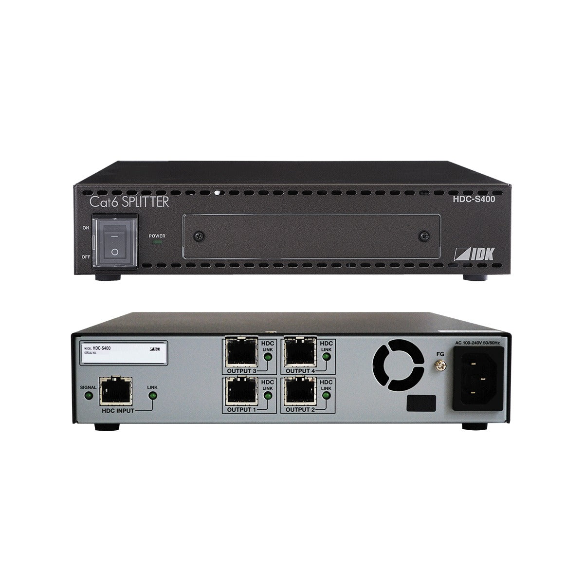 IDK HDC-S400 HDBaseT Distribution Amplifier