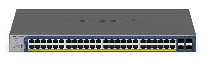 Netgear GS752TXP 52-Port PoE+ Switch with 10G SFP+