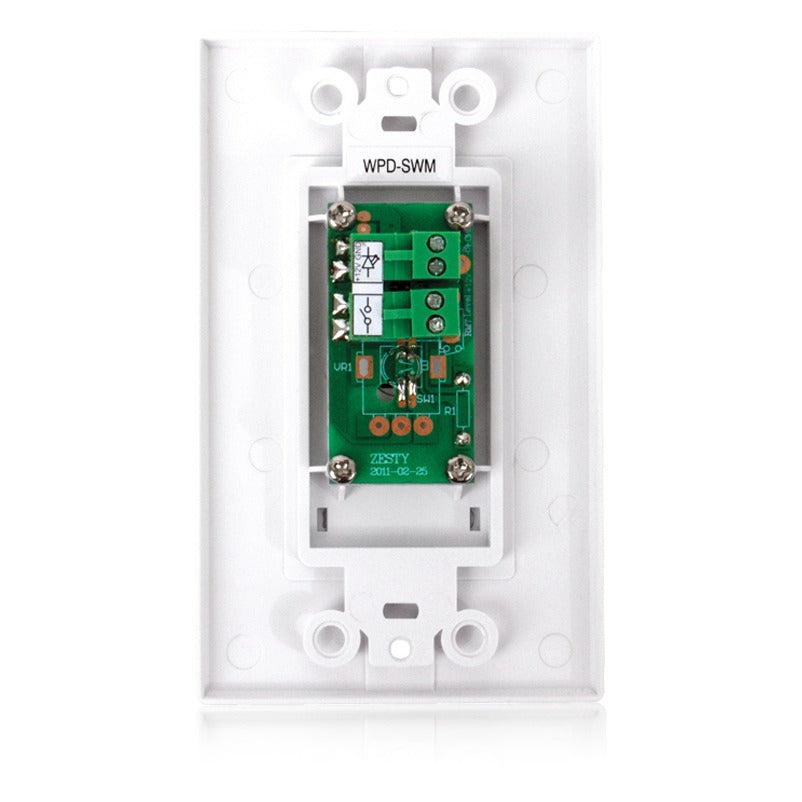 AtlasIED WPD-SWM Wall Plate Push Button Switch, Momentary Contact