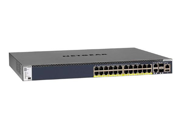 Netgear M4300-28G-PoE+ 28-Port PoE+ L3 Managed Switch