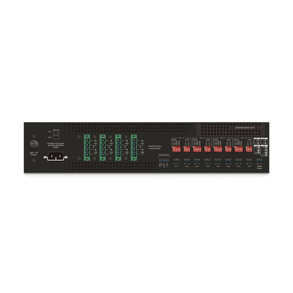 AtlasIED HPA2408 2400W HPA Series Eight Channel Commercial Amplifier