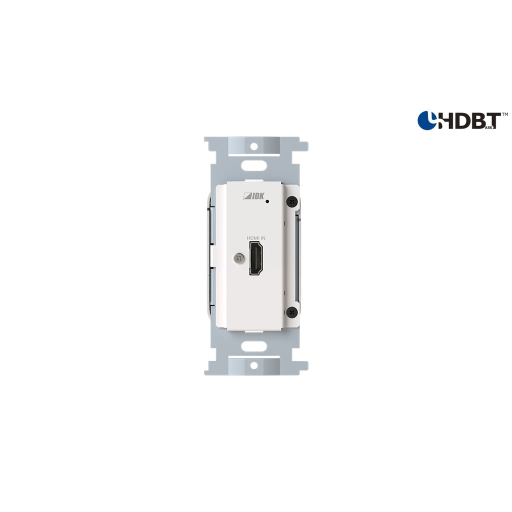 IDK HDC-TH100WJ 4K@60 Wallplate HDBaseT TX, White