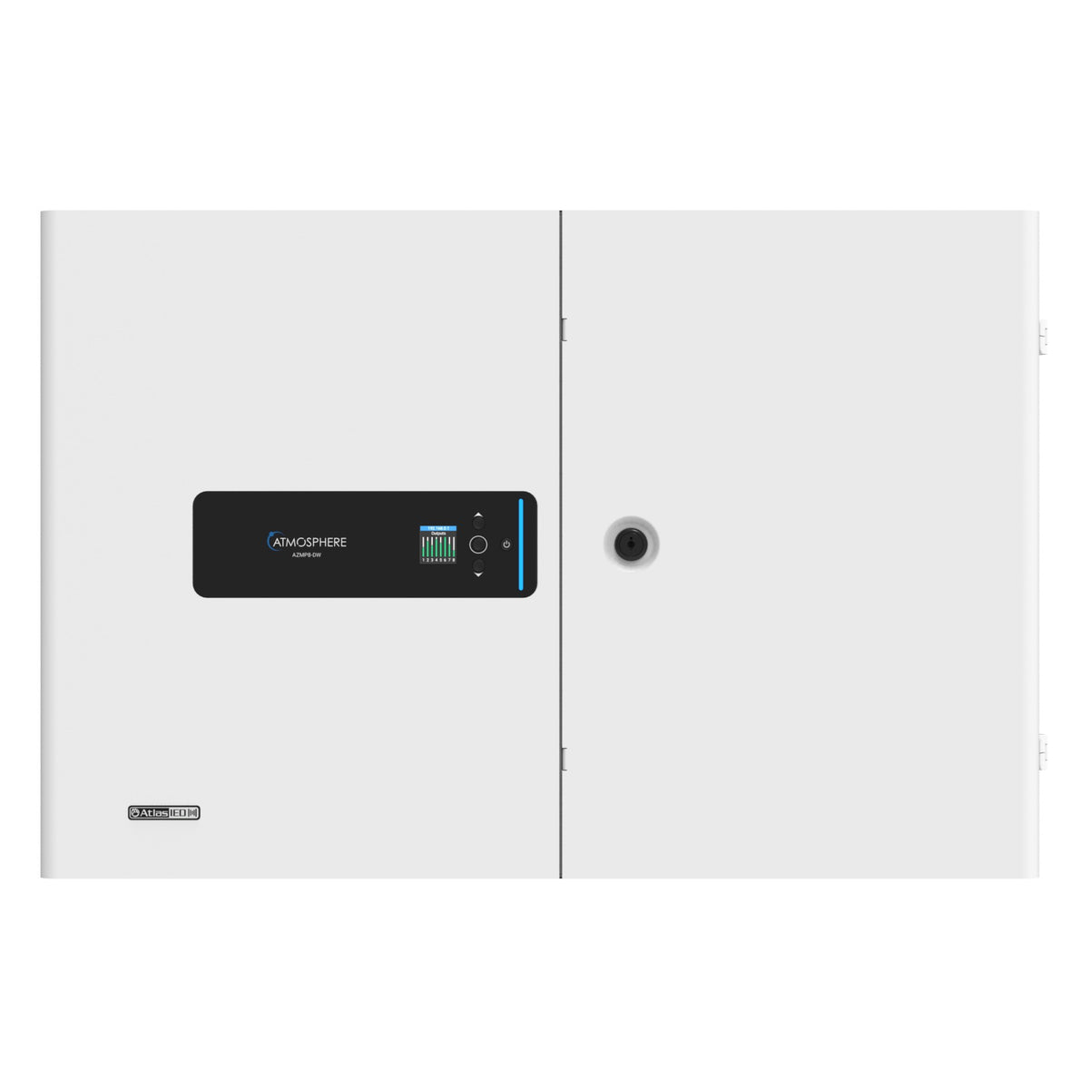 AtlasIED AZMP8-DW Dante All-in-One Cabinet, Atmosphere™ 8-Zone Processor