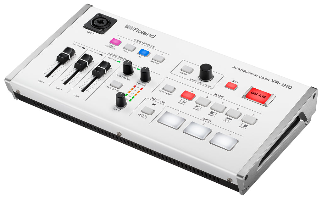 Roland VR-1HD Streaming AV Mixer with 3 HDMI Inputs and USB Streaming