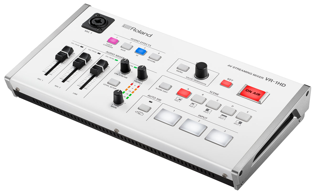 Roland VR-1HD Streaming AV Mixer with 3 HDMI Inputs and USB Streaming