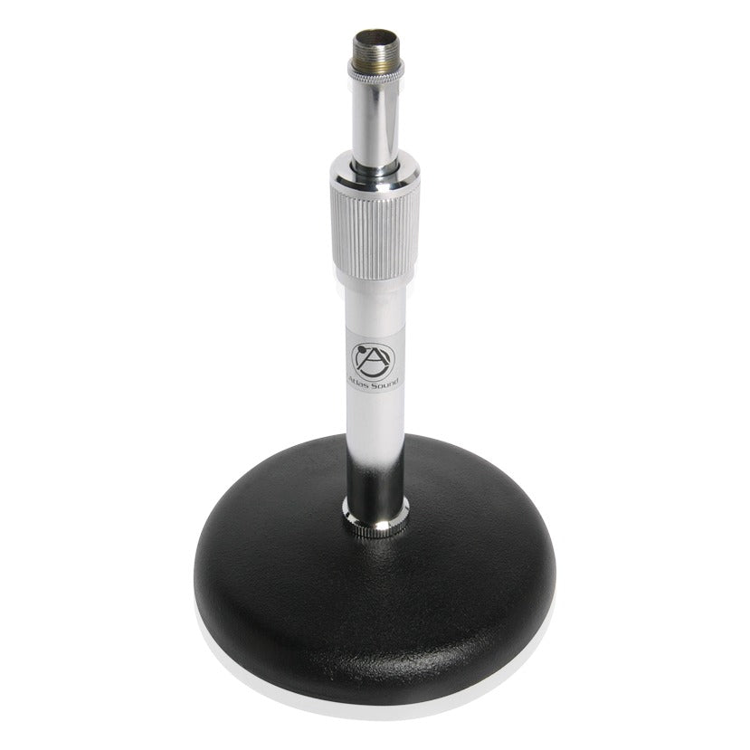AtlasIED DS7 Adjustable Height Desktop Mic Stand 8-13"