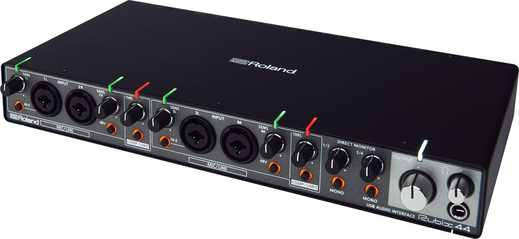 Roland RUBIX44 4 In 4 Out Hi-Res USB Audio Interface for Mac, PC, and iPad
