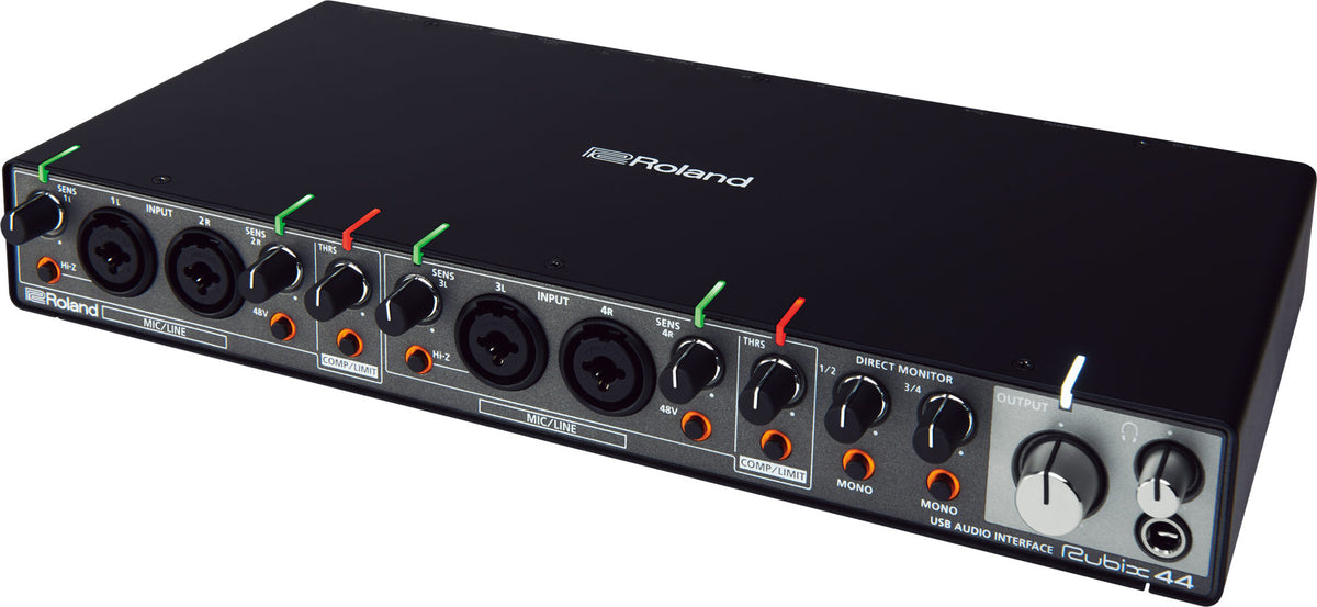 Roland RUBIX44 4 In 4 Out Hi-Res USB Audio Interface for Mac, PC, and iPad