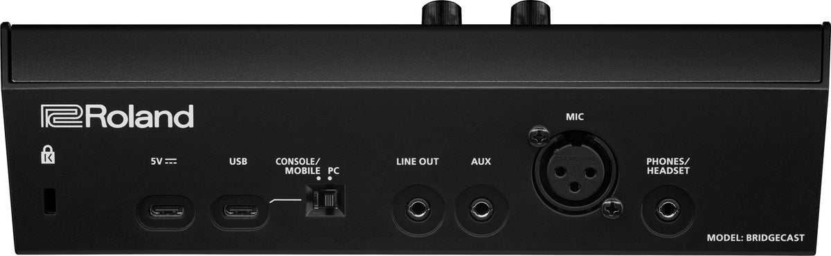 Roland BRIDGECAST Gaming Mixer for Streaming