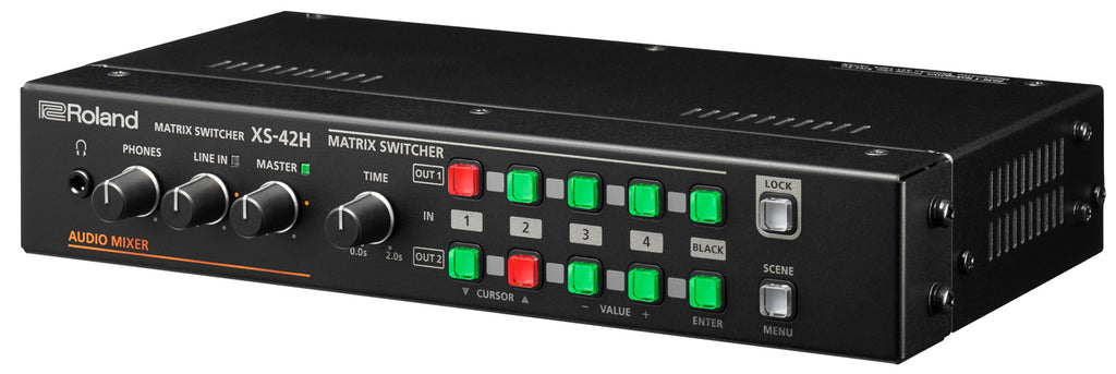 Roland XS-42H 4×2 HDMI Matrix Switcher for Meeting Rooms
