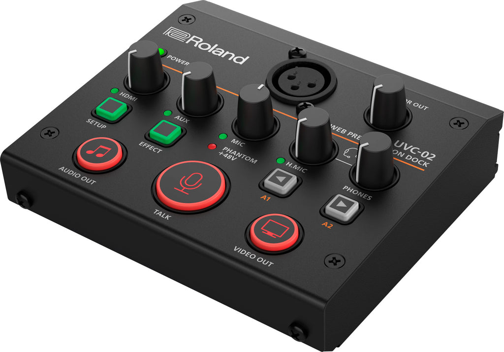 Roland UVC-02 USB Video Interface for HDMI Cameras and Microphones Livestreaming