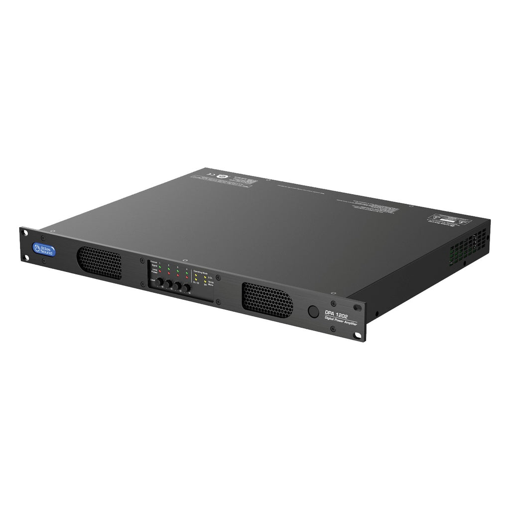 AtlasIED DPA1202 1200W Multichannel Networkable Power Amplifier