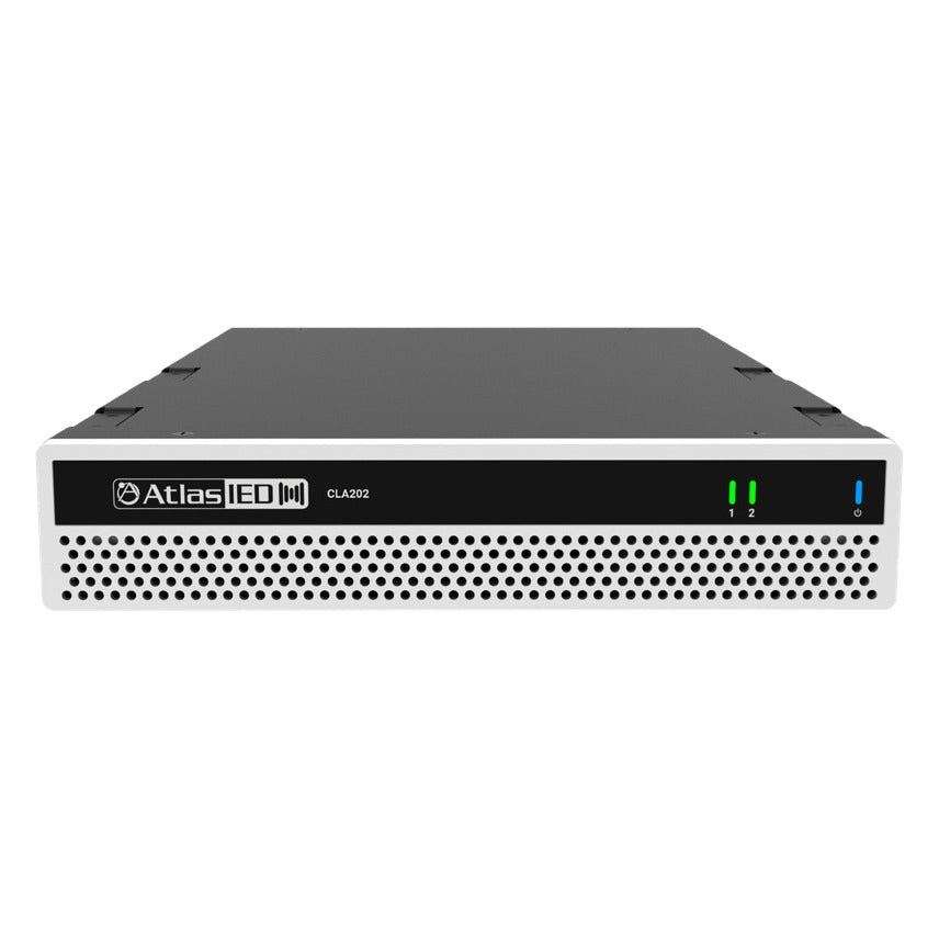 AtlasIED CLA202 200-W Two Channel Multi Impedance Power Share Amplifier