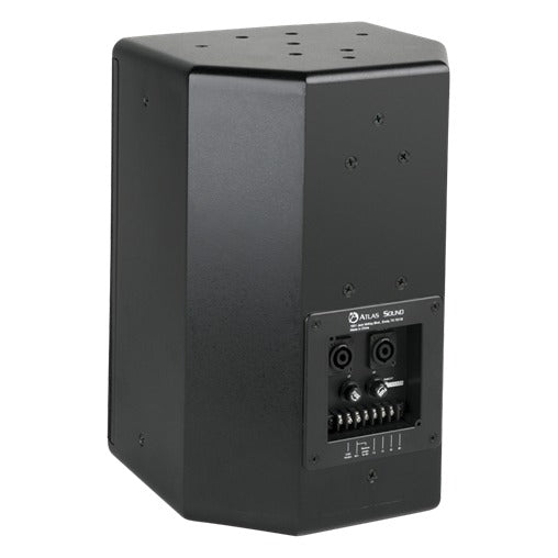 AtlasIED SM8CXT-B Coaxial Surface Mount Speaker With Compressor, Black