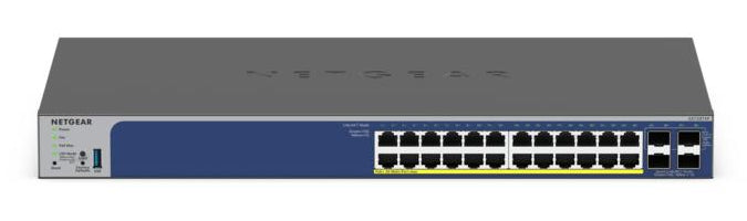 Netgear GS728TXP 28-Port PoE+ Switch with 10G SFP+