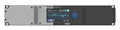 NEXO NXAMP4x1MK2 Powered TD Controller, 2U rack unit, front view with touchscreen