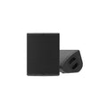 NEXO P10 point source speaker, close upright and floor monitor views